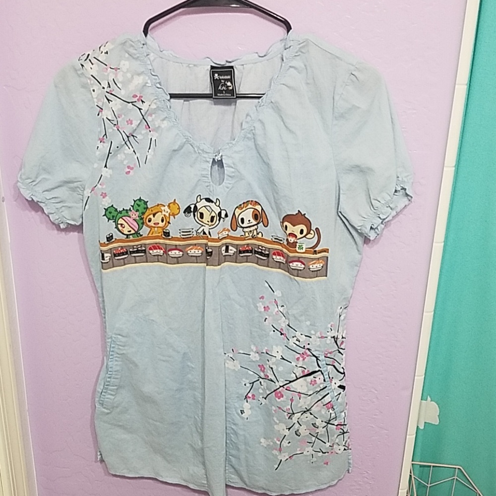 Tokidoki x Koi Scrub Top